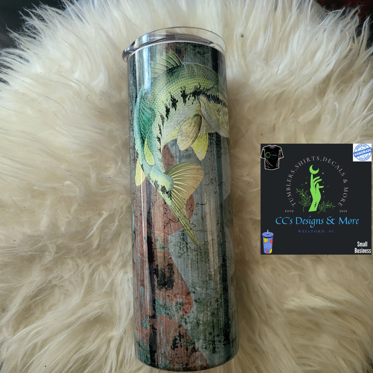 Gone Fishing Tumbler