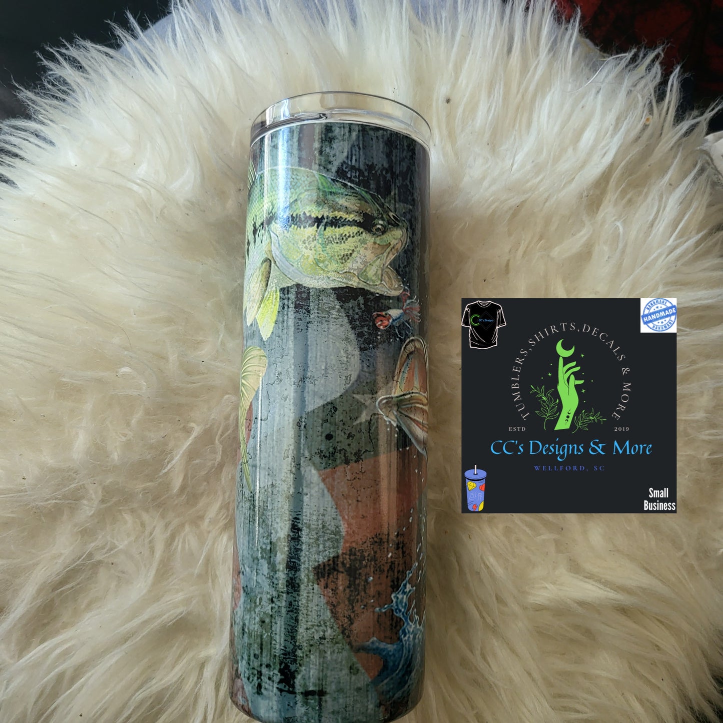 Gone Fishing Tumbler