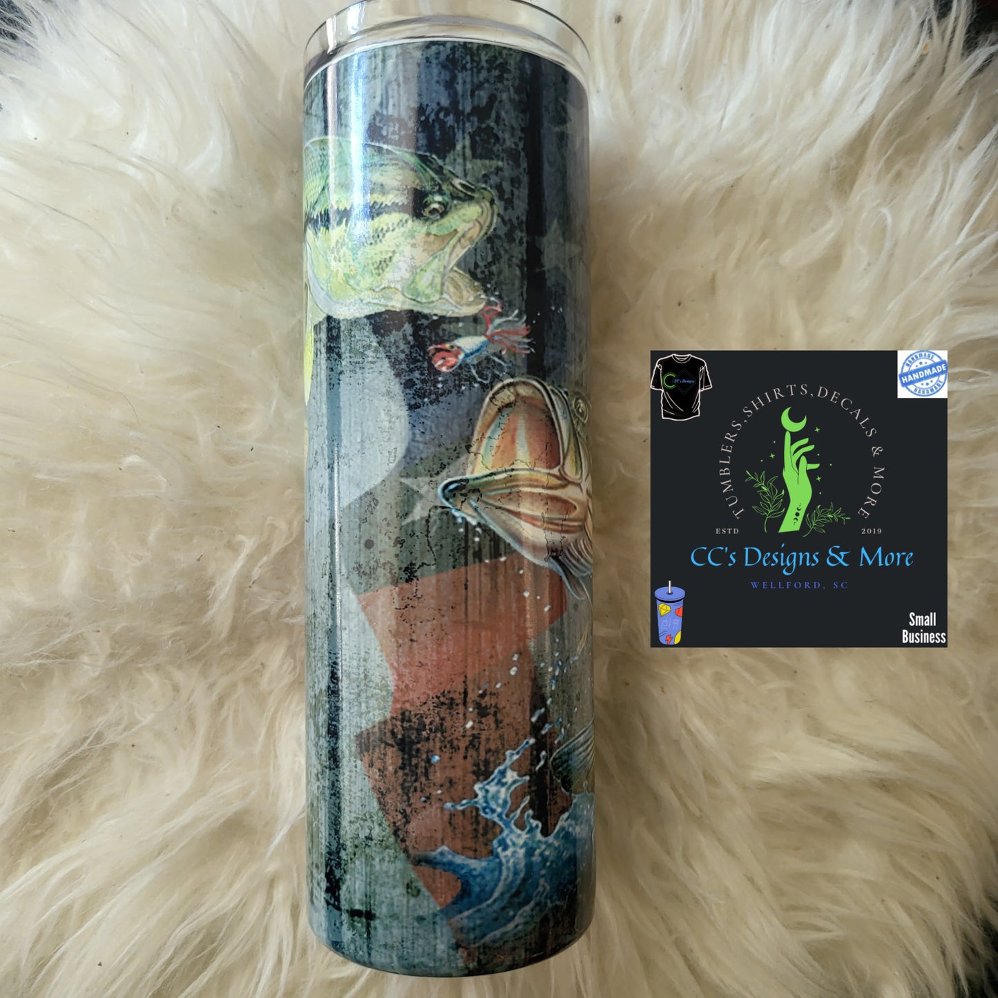 Gone Fishing Tumbler
