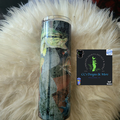 Gone Fishing Tumbler